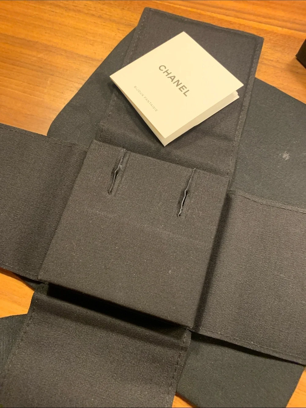 Authentic brand new Velour new thicker  Chanel pouch , must have for collectors